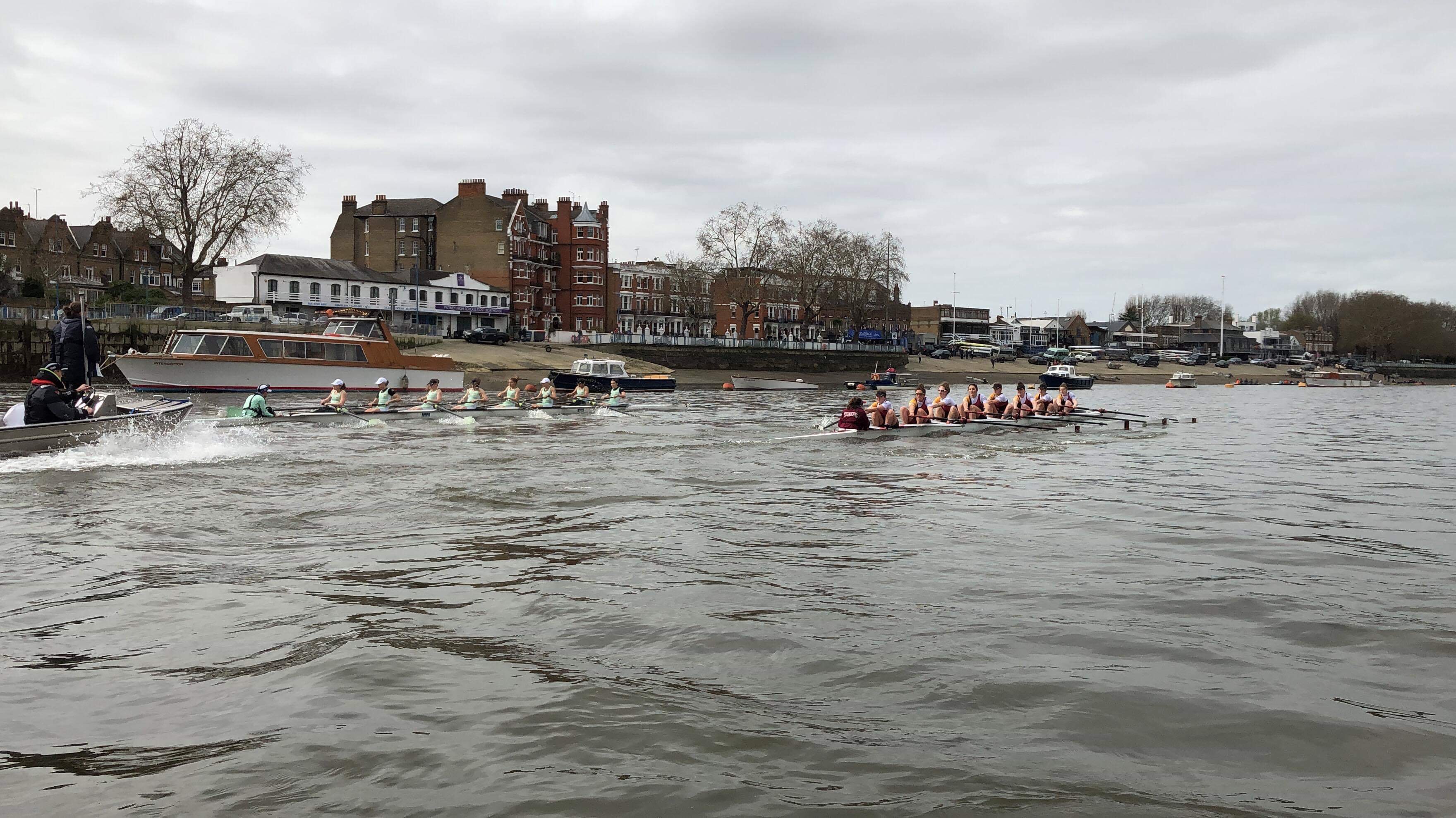 UBBC taking an early lead out of the start of the first piece